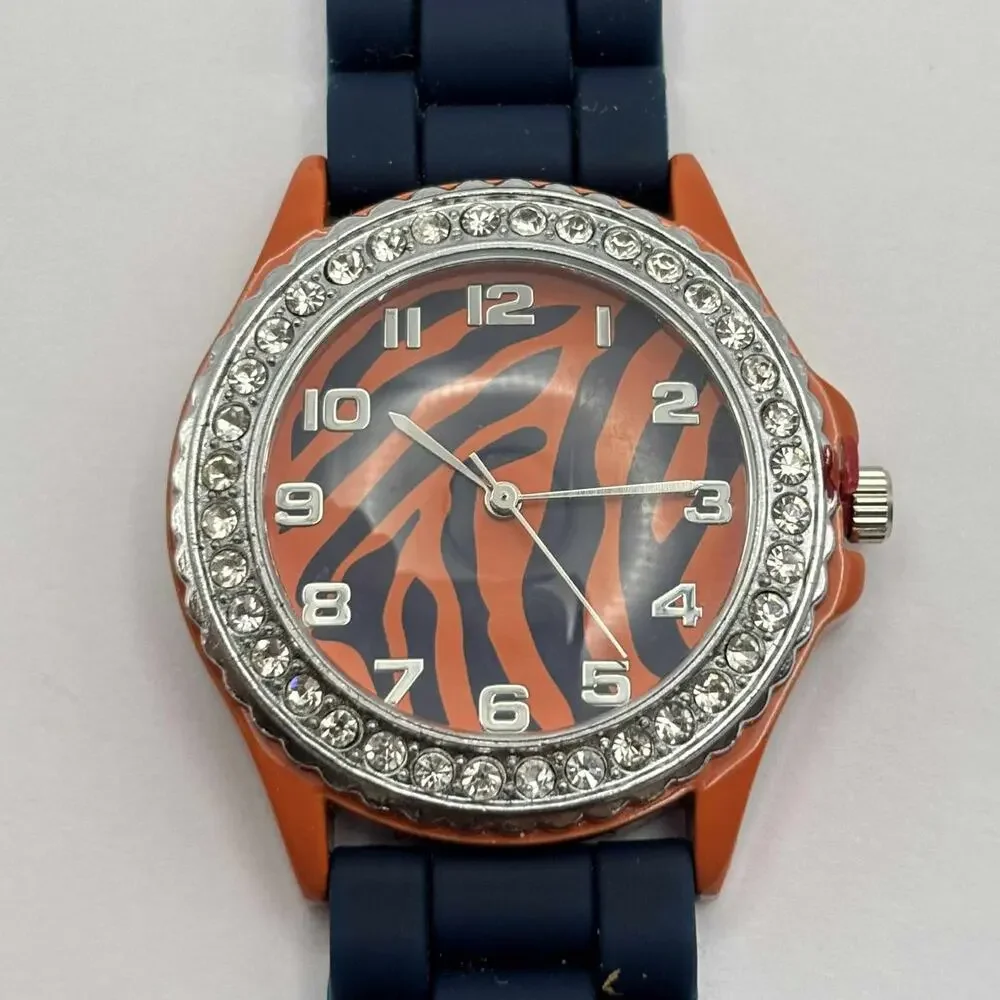 Orange Tiger Men's Watch